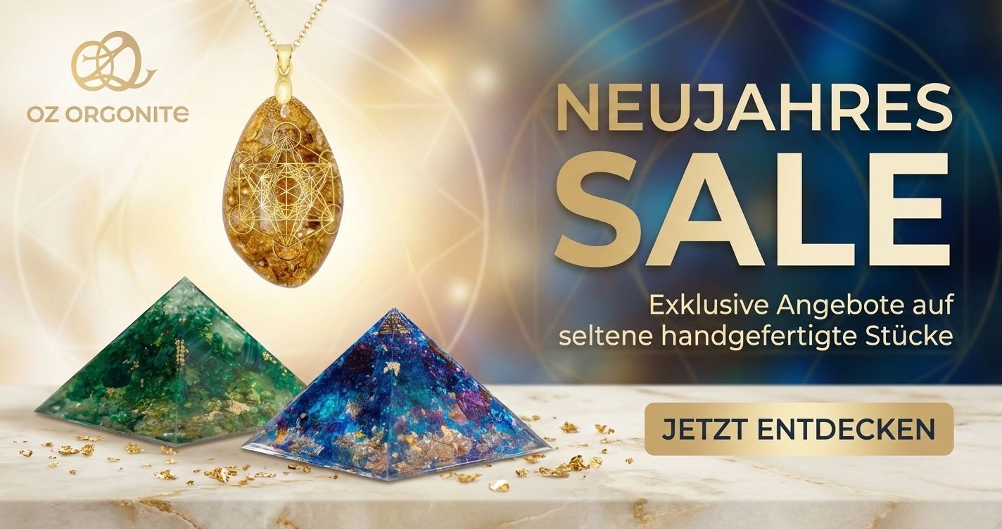 OZ Orgonite Neujahrs Sale - Seltene Stücke